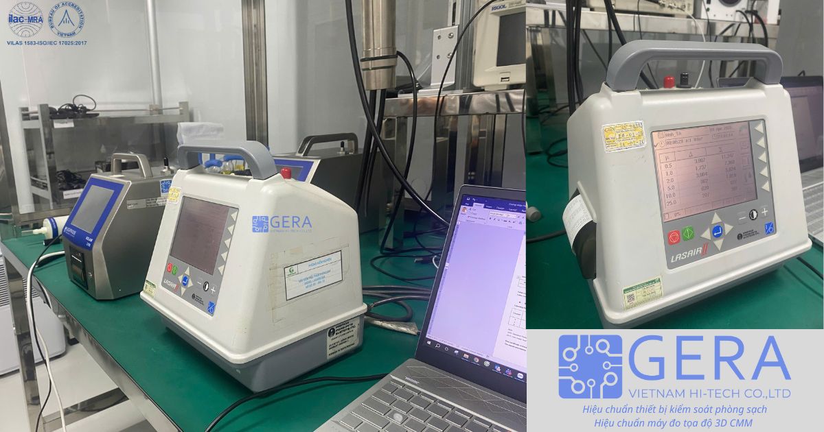Gera hiệu chuẩn máy đếm hạt tiểu phân Lasair II- Hãng Particle Measuring Systems Inc