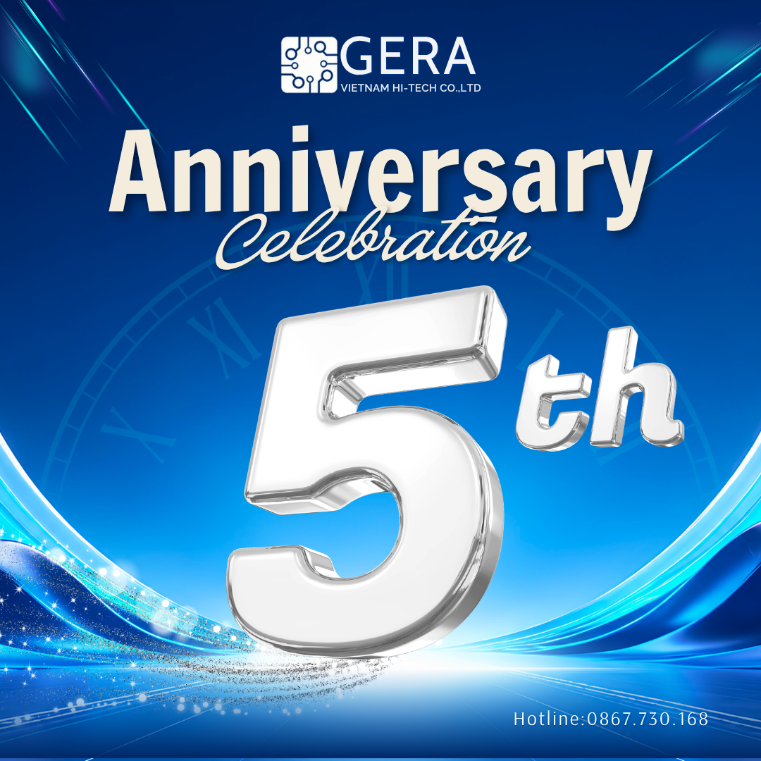 GERA Hi-Tech Celebrates 5 Years of Growth, Trust, and Partnership